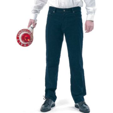 Gabardine Polizei Stretch-Jeanshose