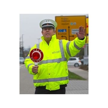 Warnjacke (gelb) mit Aufdruck "EINSATZLEITUNG"