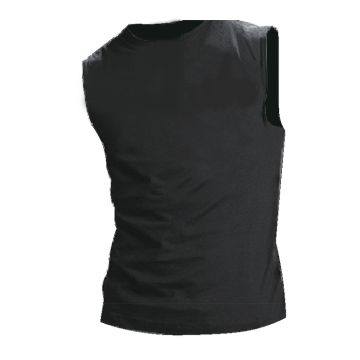 Sleeveless Shirt - schwarz 