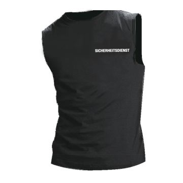 Tank Top-Shirt schwarz