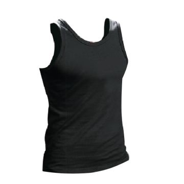 Tank Top-Shirt schwarz