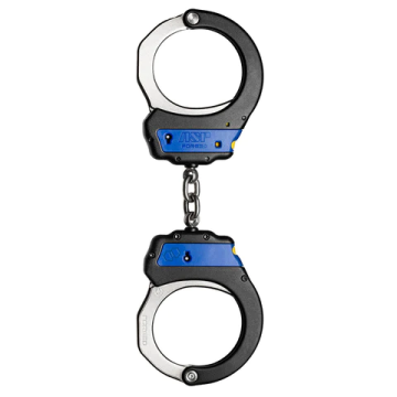ASP Ultra Cuff feste Handschellen - Stahl - Blau