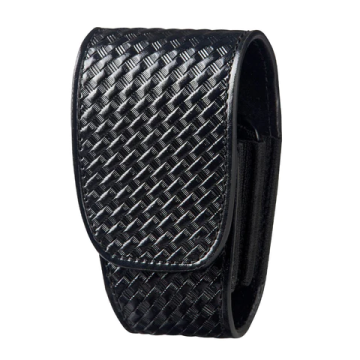 Double Case, for Chain/Hinge Cuffs (Handschellentasche) - Basketwaeve