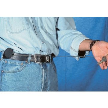 Schlüsselkette mit Einrollautomatik