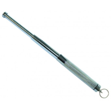 Mini-Teleskopstock - Chrom - Länge ca. 13 cm - Gewicht ca. 248 g - Nr. 5765
