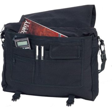 Aktentasche mit Umhängeriemen - mit innen liegendem Pistolenholster - Nr. 5921