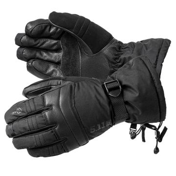 5.11 URSA 3-IN-1 Primaloft isolierte Handschuhe - Black 