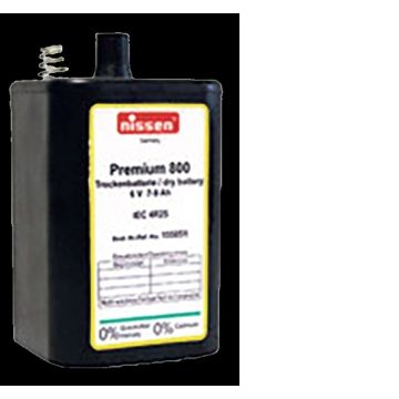 Batterieblock für LED-Warnleuchte POLIZEI