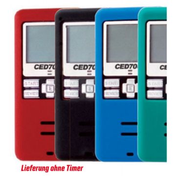 Silikon-Gehäuseüberzug ROT - für CED-Timer - Nr. 6033