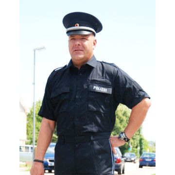 Polizei-Diensthemd Halbarm Dunkelmarine
