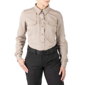 5.11 Women Stryke Langarm-Hemd - Khaki