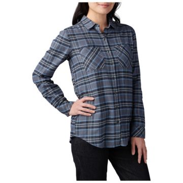 5.11 Ruth Flannel Longsleeve - Turbulence Plaid