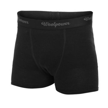 Woolpower LITE Boxer Man - Schwarz