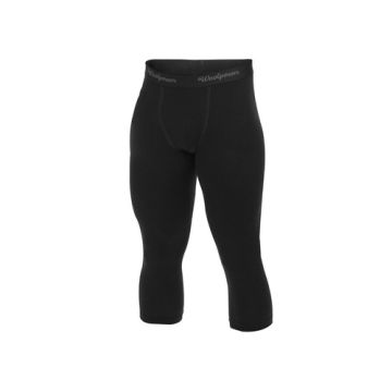 Woolpower LITE 3/4 Long Johns Man - Schwarz