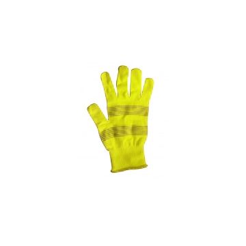 Signal-Handschuhe - gelb - Innenfläche: Microfaser, waschbar - Nr. 6537