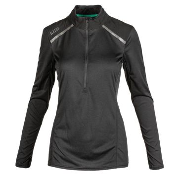 5.11 RECON® Valerie Damen Half-Zip Schwarz