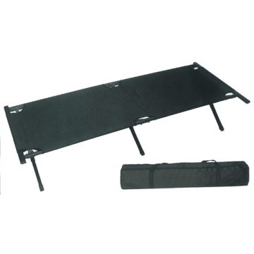 Feldbett - olivgrün - Alu, stabil, schnell aufklappbar, Nylon-Tragetasche - Nr. 6718