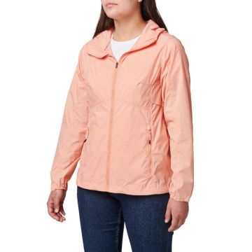 5.11 Women Packable Windbreaker Jacket Canyon Sunset