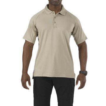 5.11 Performance Kurzarm Polo Silver Tan