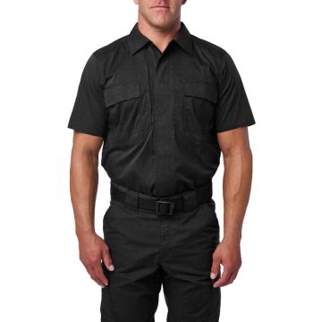 5.11 Flex-Tac TDU Rapid Short Sleeve Shirt - Black