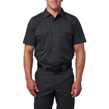 5.11 Flex-Tac TDU Rapid Short Sleeve Shirt - Dark Navy 