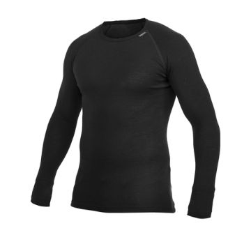 Woolpower LITE Crewneck - Schwarz