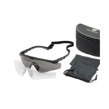 Sawfly TX Essential 2 Gläser Gestell schwarz Kopfgröße bis 55 
