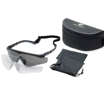 Sawfly TX Essential 2 Gläser Gestell schwarz Kopfgröße ab 60