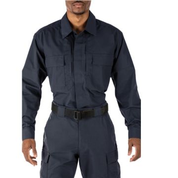 5.11 TDU Ripstop Langarm-Hemd Dark Navy