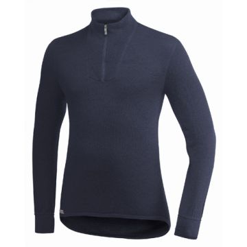 Woolpower Zip Turtleneck 200 - Dark Navy
