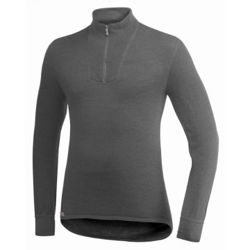 Woolpower Zip Turtleneck 200 - Grau