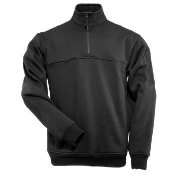 5.11 Job Shirt Quarter Zip - Schwarz