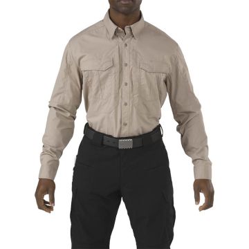 5.11 Stryke Langarm-Hemd Khaki