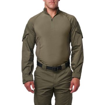 5.11 Flex-Tac TDU Rapid Long Sleeve Shirt - Ranger Green
