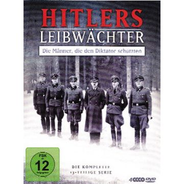 DVD - Hitlers Leibwächter – Die Männer, die den Diktator schützten - Die komplette 13-teilige Doku-Reihe in der 4-DVD-Box - Laufzeit: ca. 650 Minuten (13 x 50 Min.), In Softbox. Sprachen: Deutsch/Englisch. - Nr. 7313