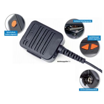 Handbedienteil für raue und nasse Umgebung (IP68) - für SEPURA STP8000