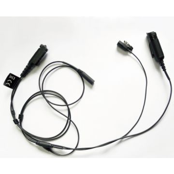 3-Kabel Sprechgarnitur für SEPURA STP8000 / STP9000