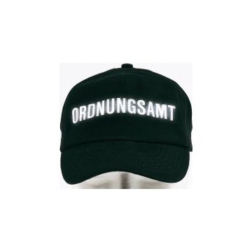 Base-Cap Schwarz mit Reflexschrift ORDNUNGSAMT