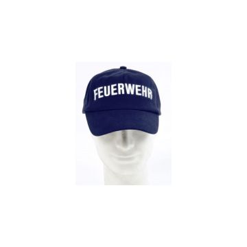 Base-Cap Dunkelblau mit Reflexschrift FEUERWEHR