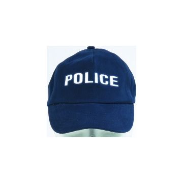 Base-Cap Dunkelblau mit Reflexschrift POLICE