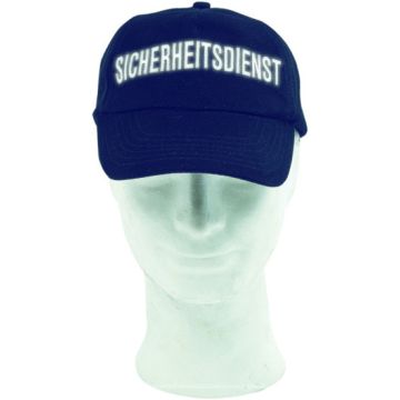 Base-Cap Dunkelblau mit Reflexschrift
