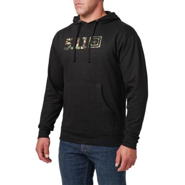 5.11 Woodland Camo Fill Hoodie - Black 