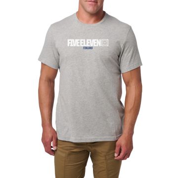 5.11 Finland Five Eleven Short Sleeve Tee - Heather Grey