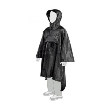 TT Tac Poncho - Schwarz