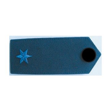 Dienstgradabzeichen Polizeioberwachtmeister/in - Blau - Knopf Schwarz - Nr. 8179