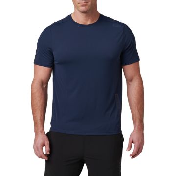 5.11 No Mercy PT-R Short Sleeve Top - Pacific Navy 