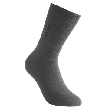Woolpower Socken Classic Logo 400 - Grau