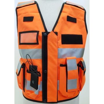 Taktische Weste orange 