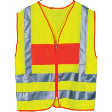 Polizeiwarnweste nach EN ISO 20471(Klasse 2) - Gelb