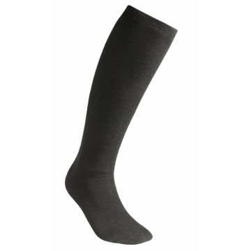 Woolpower Socken Liner Knee-High - Schwarz